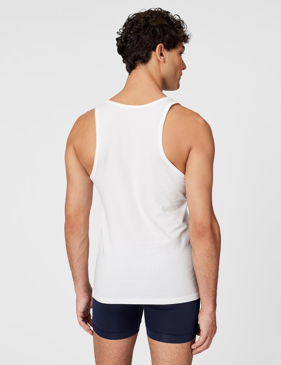 Nike Men's Essential Cotton Stretch Tank Undershirts (2-Pack)