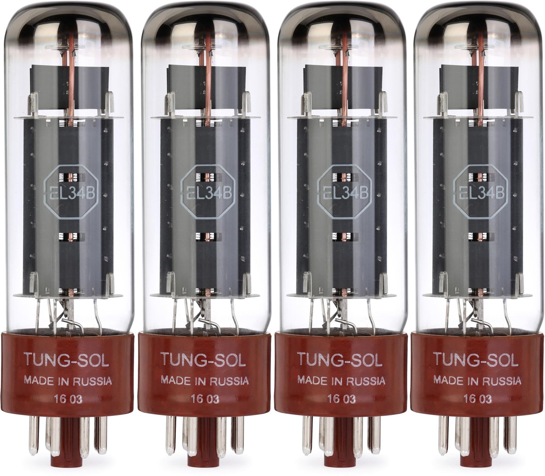 Amazon.com: Tung-Sol EL-34B Power Tubes - Platinum Matched Quartet
