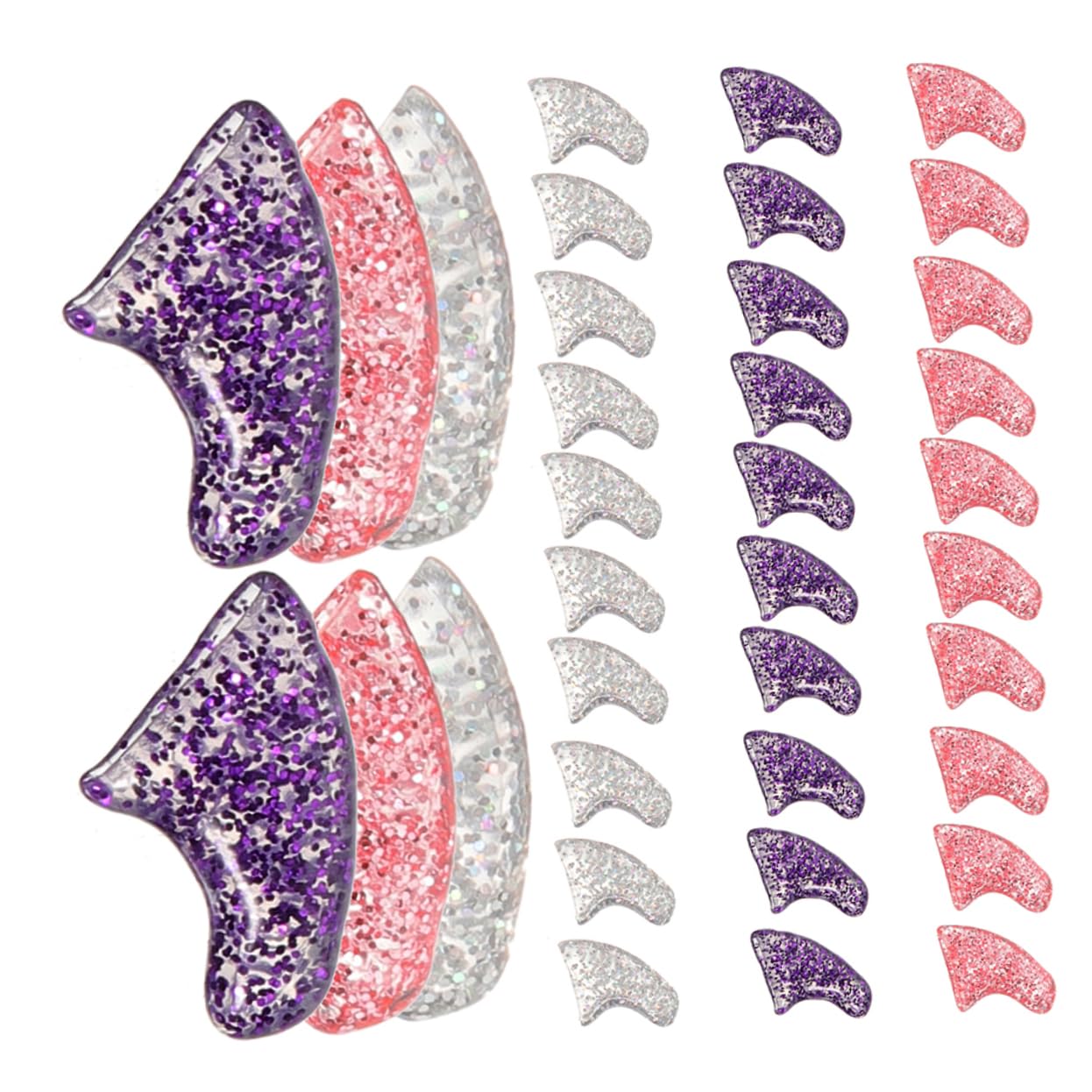 BESPORTBLE 300 Pcs Ensemble D'Ongles pour Animaux De Compagnie Capuchons pour Ongles De Chat Capuchons De Griffes Protège-Griffes De Chat Capuchons pour Chats Capuchons De Chaton Sûrs