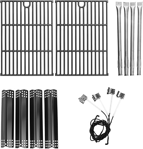 SafBbcue Kit de piezas de parrilla para Nexgrill 7720-0925P 720-0925 720-0925S Piezas de repuesto para rejillas de cocción, tubos de quemador,
