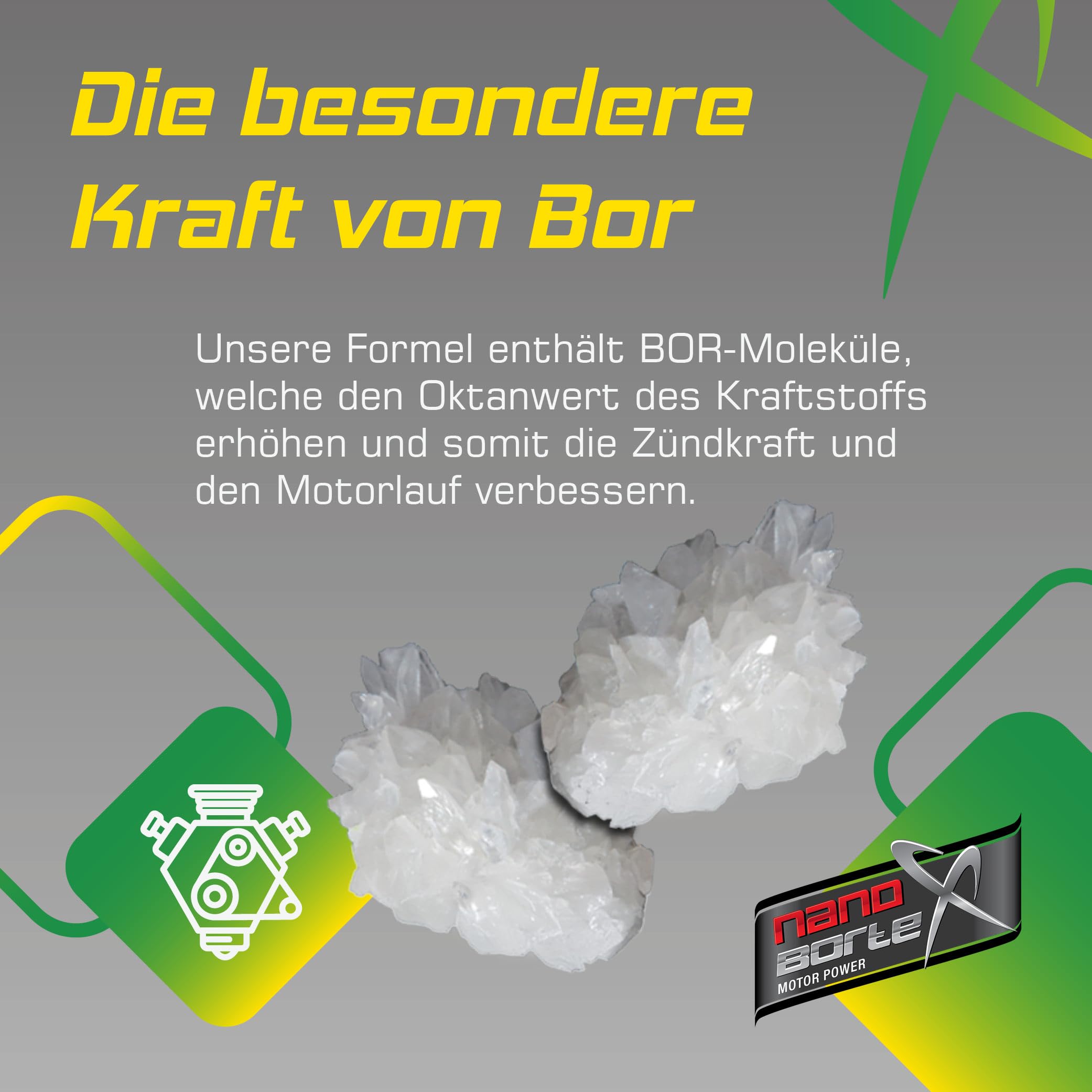 Set Angebot Öl Additiv + Benzinzusatz + Motorspülung Motorschutz BOR Boron Motorbeschichtung Schutz DAS ORIGINAL
