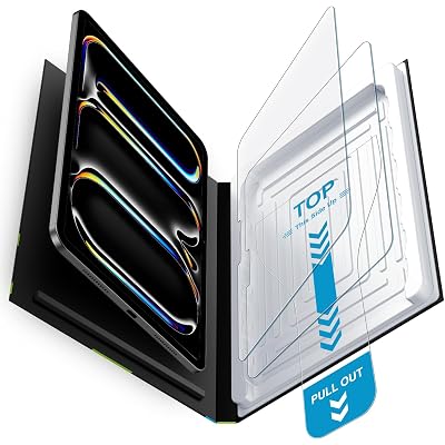 Mothca 2 Pack Matte Glass Screen Protector for iPad Pro 11-inch M5 2025 / M4 2024 with Quick Installation Tray, Anti-Glare & Anti-Fingerprint Tempered Glass, Smooth as Silk, Apple Pencil Support