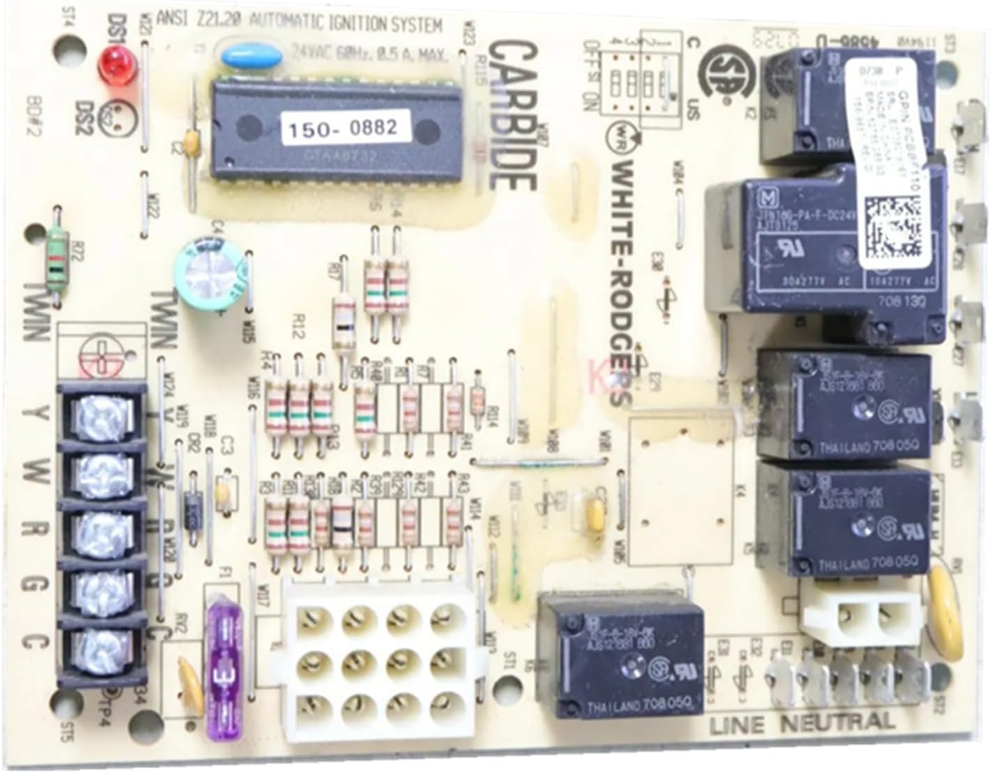 White PCBBF110 Furnace Control Circuit Board 50T55-289 Replacement Part