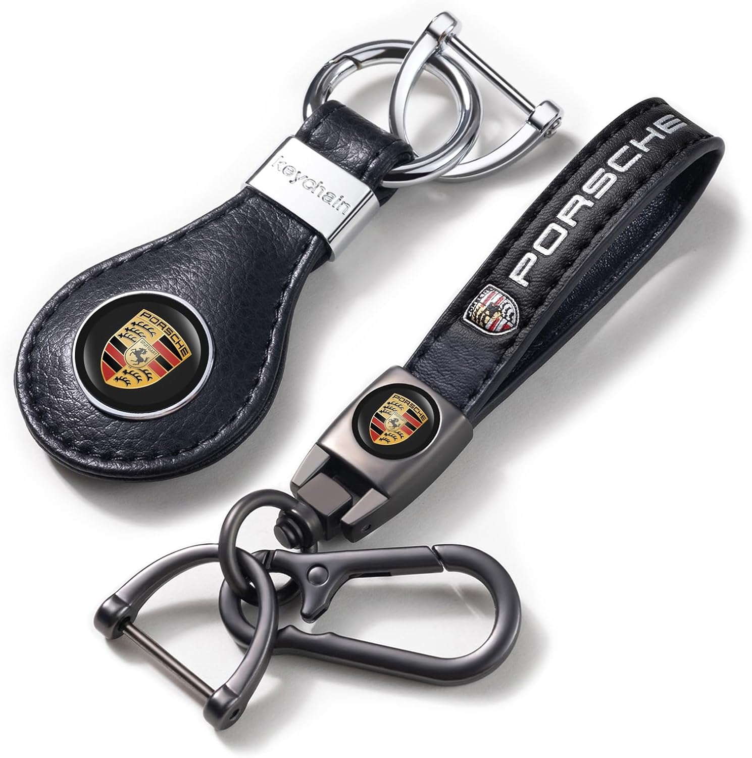 Car Keychain for, Car Keyring Key Chain for Men Women, Key Fob Keyring Family Present, Car Key Fob Holder Accessories