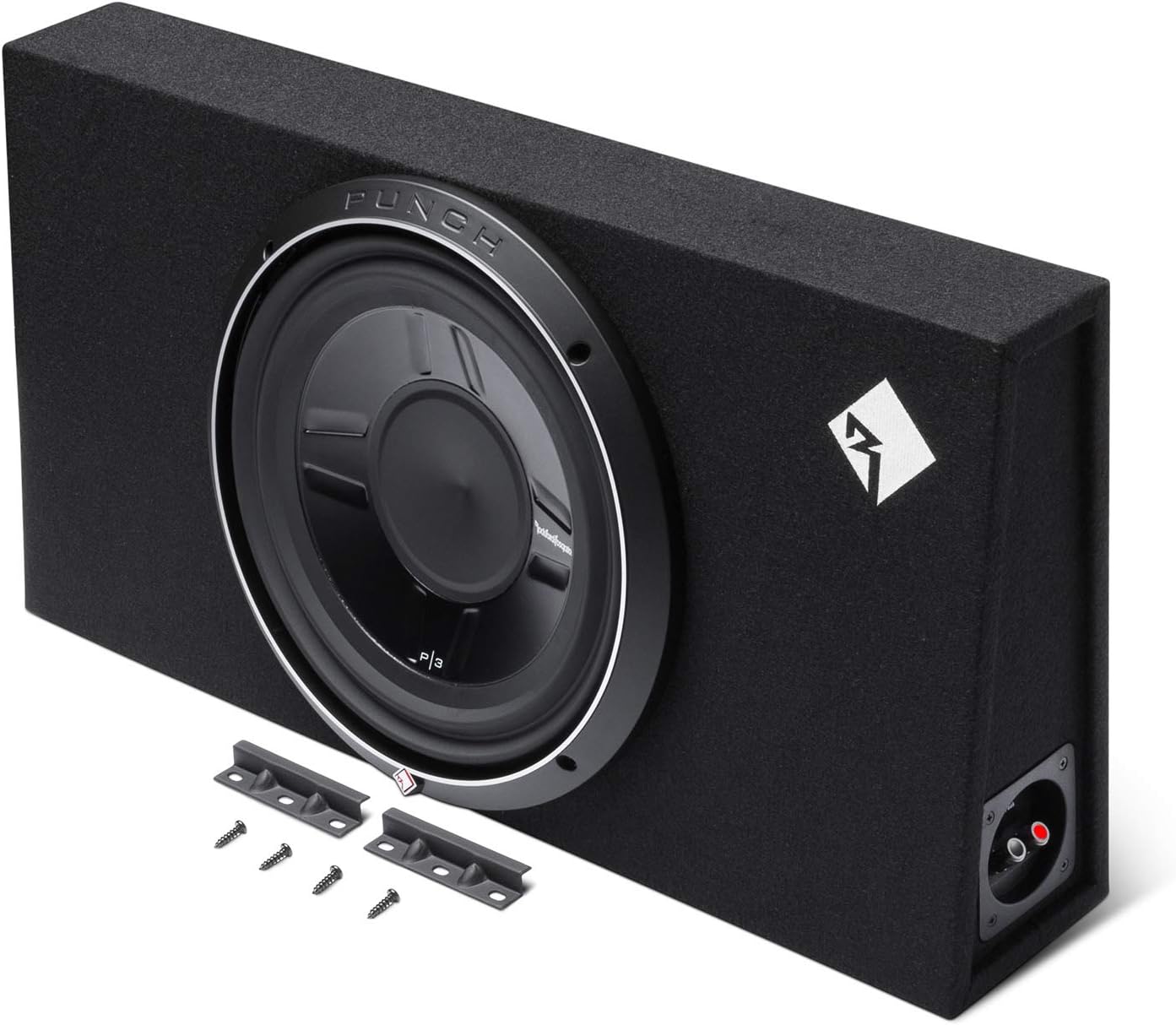 Rockford Fosgate Punch P3S-1X12 P3S Single 12" Shallow Subwoofer Loaded in Enclsoure