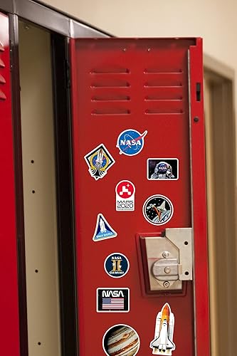 Miniatura 6 de NASA Missions - Paquete variado de calcomanías de vinilo grandes de lujo, para laptop, botella de agua, álbumes de recortes, tableta, monopatín,