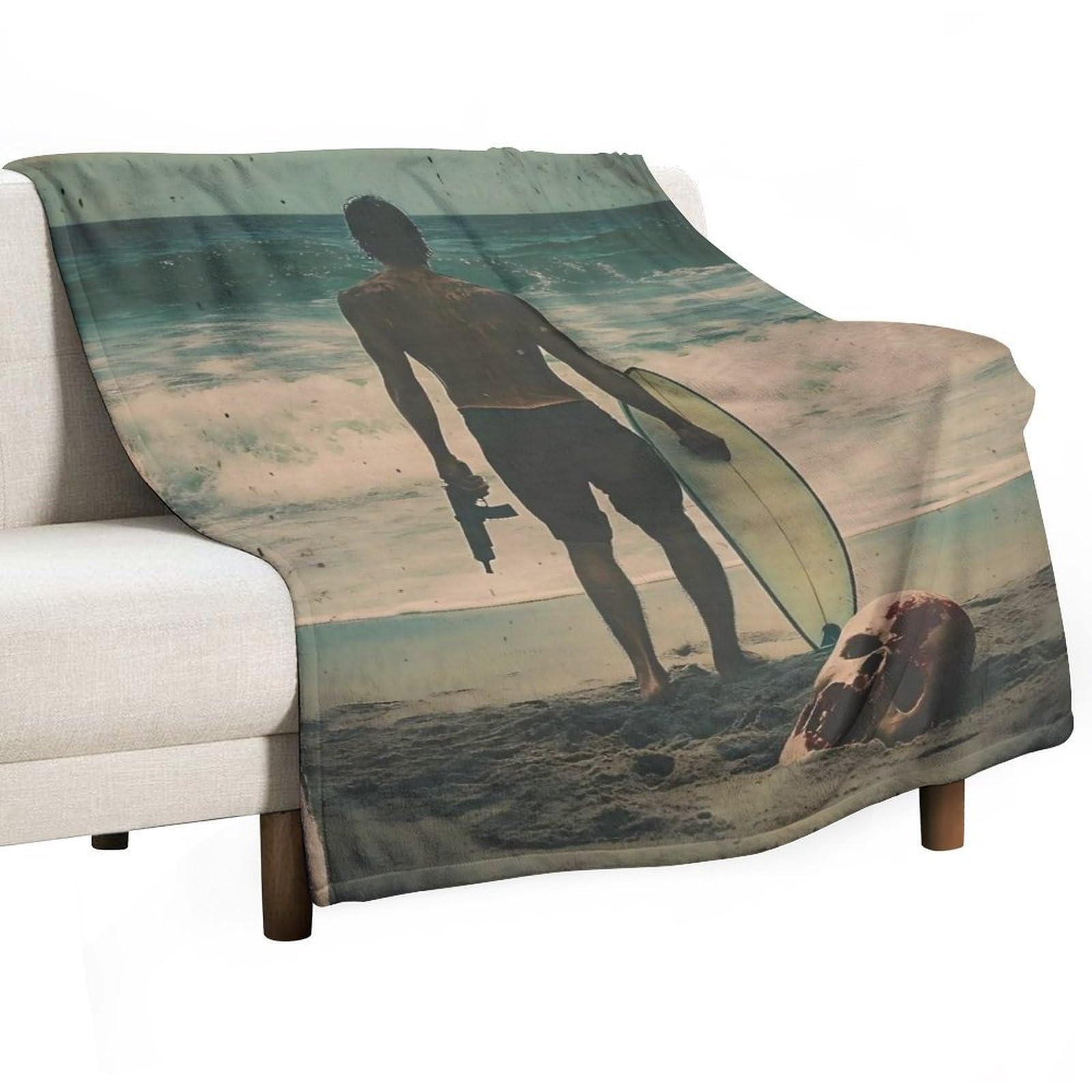 YHGSREUOH Sand And Secrets (1) Flannel Blankets Fleece Soft Throw Lightweight Plush Gifts for Couch, Bed, Cozy Sofa Plush, Chair, Lovers 138x175cm(55x70in)