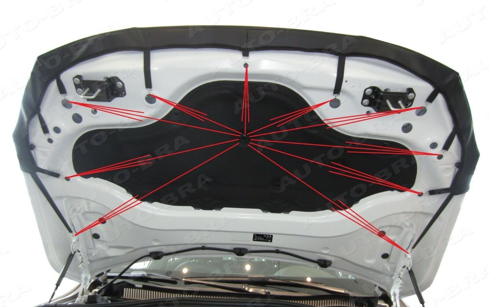 AB3-00473 CAR HOOD BRA Compatible With BMW 3 G20 Since 2019