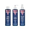 Valquer Ultra Moisturising Zero Pack Shampoo 400 ml Cold Effect Mask 275 ml and Biphasic Conditioner 300 ml. Repairs and nourishes dry hair and gives it shine vitality and softness. Vegan