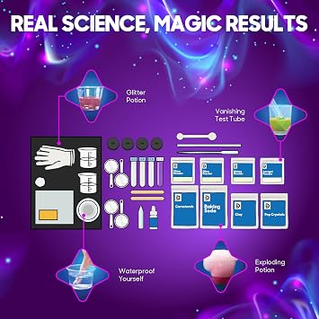 Discovery Magic Science Lab for Kids, 30 Experiments, Ages 8+