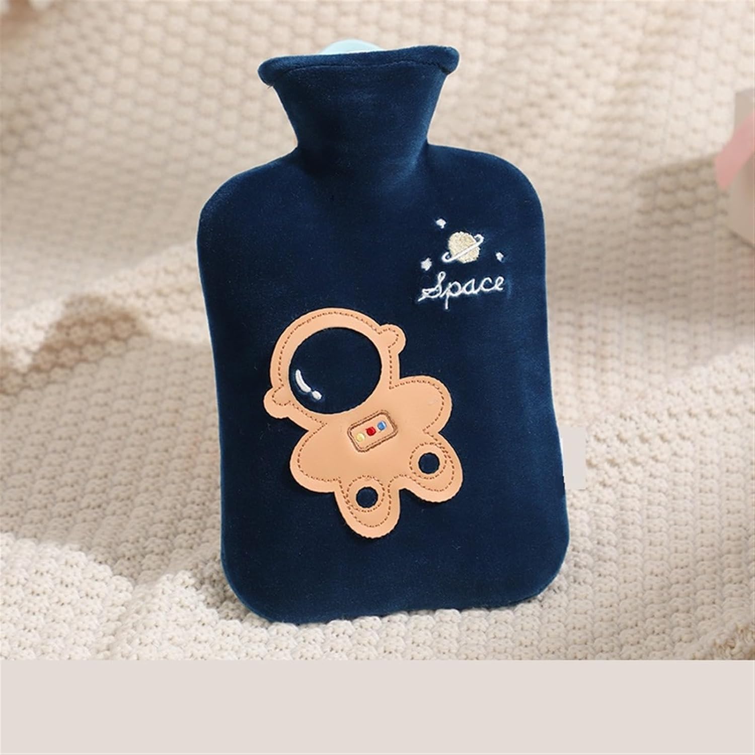 Hot Water Bag Hot Water Bottle Hot Water Bag Filled Water, Cute Warm Hand Bag for Student, Warm Water Bag, Portable Hand Warmer Rubber Hot Water Bottle (Color : 4-1000ml)