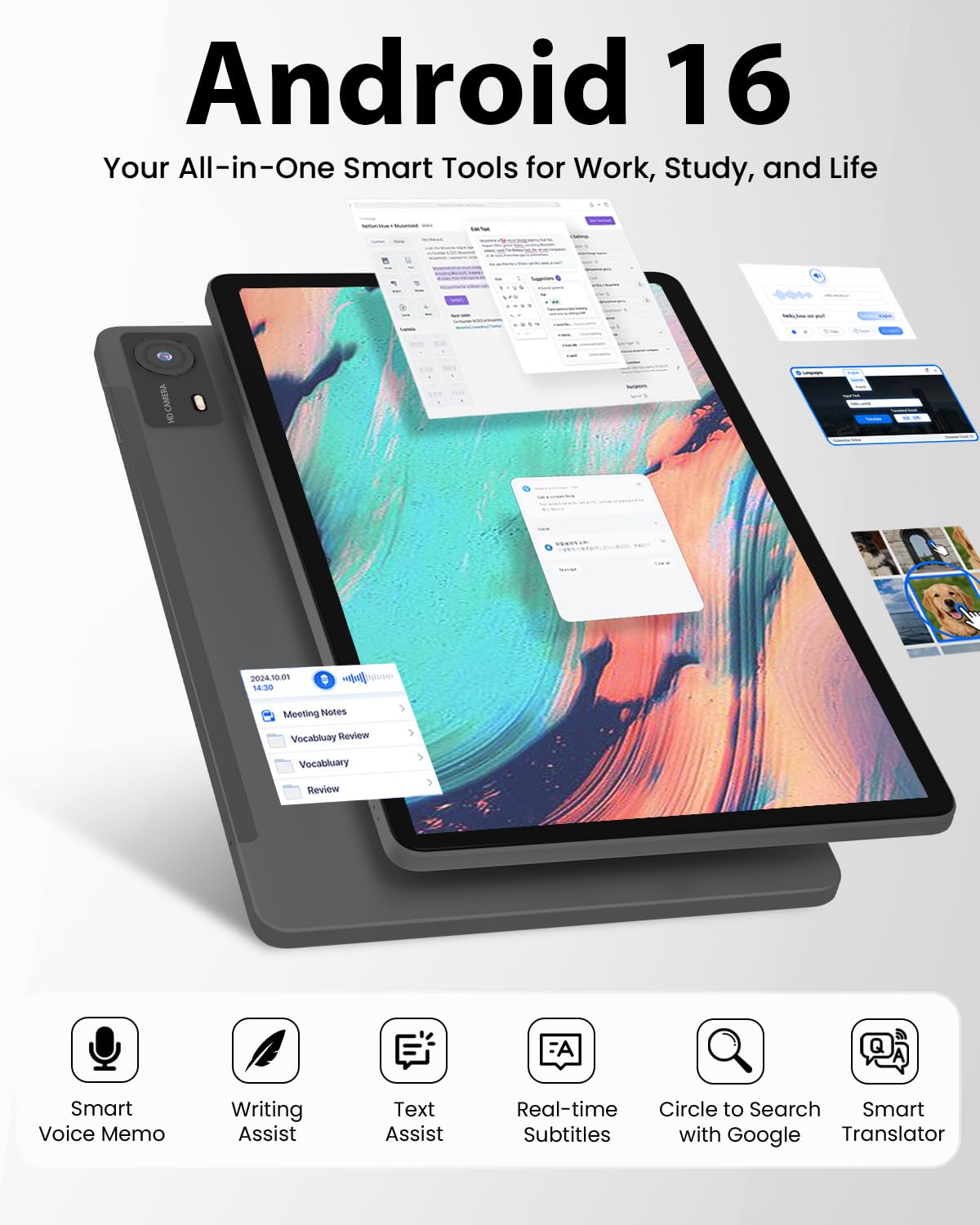タブレット 11インチ Android 16 32GB RAM 256GB Amazon.com : 11-inch Android 16 Tablet, 32GB RAM + 128GB ROM (1TB