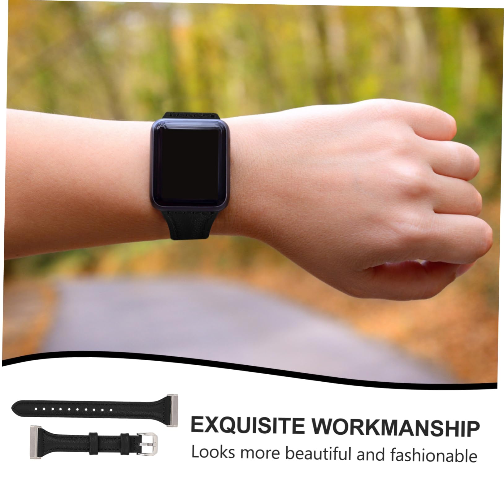 GAROZATION 1pc Watch Band for Sense Comfortable Replacement Strap Stylish Design for Personal Charm and Easy Wear