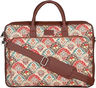 - Printed Unisex laptop messenger bag for work