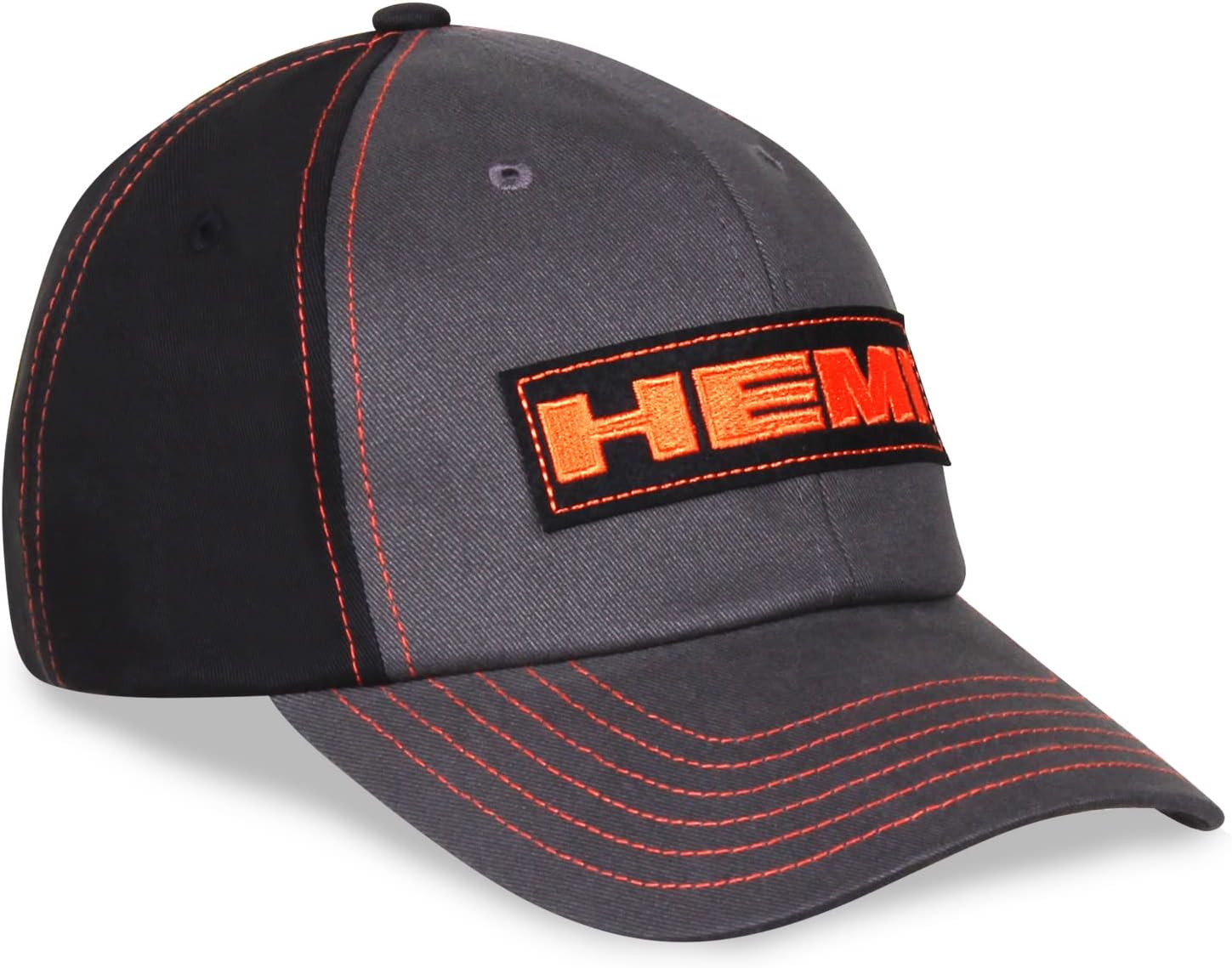 Checkered Flag Hemi Patch Logo Adjustable Unstructured Slouch Hat/Cap - Image 3