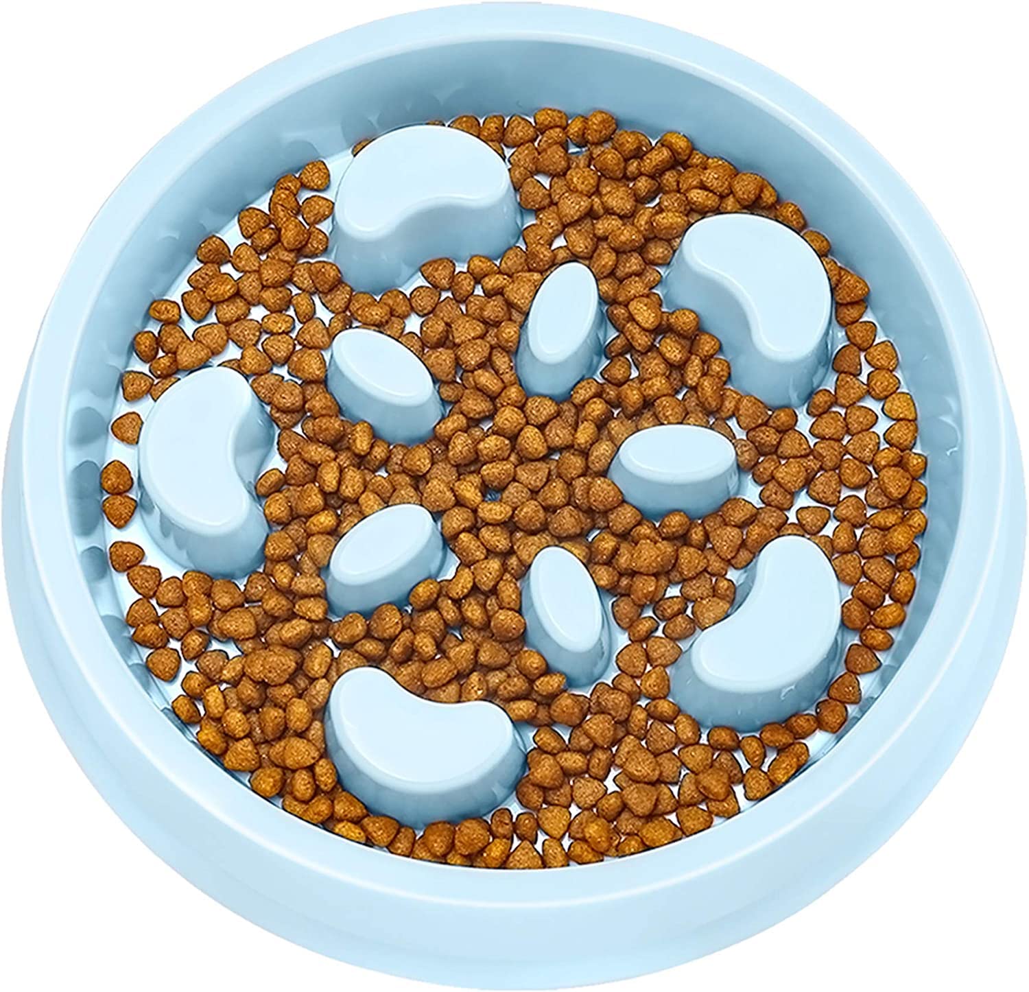 Pet Me Slow Feeder Melamine Premium Dog Bowls Non-Slip Puzzle Bowl Feeder Interactive Bloat Stop Dog Bowl Anti-Choking Dog Bowl Diet Bowl for Small and Medium Dogs Colour May Vary (Circle) (B0B6R9RNH9) Amazon Price History, Amazon Price Tracker