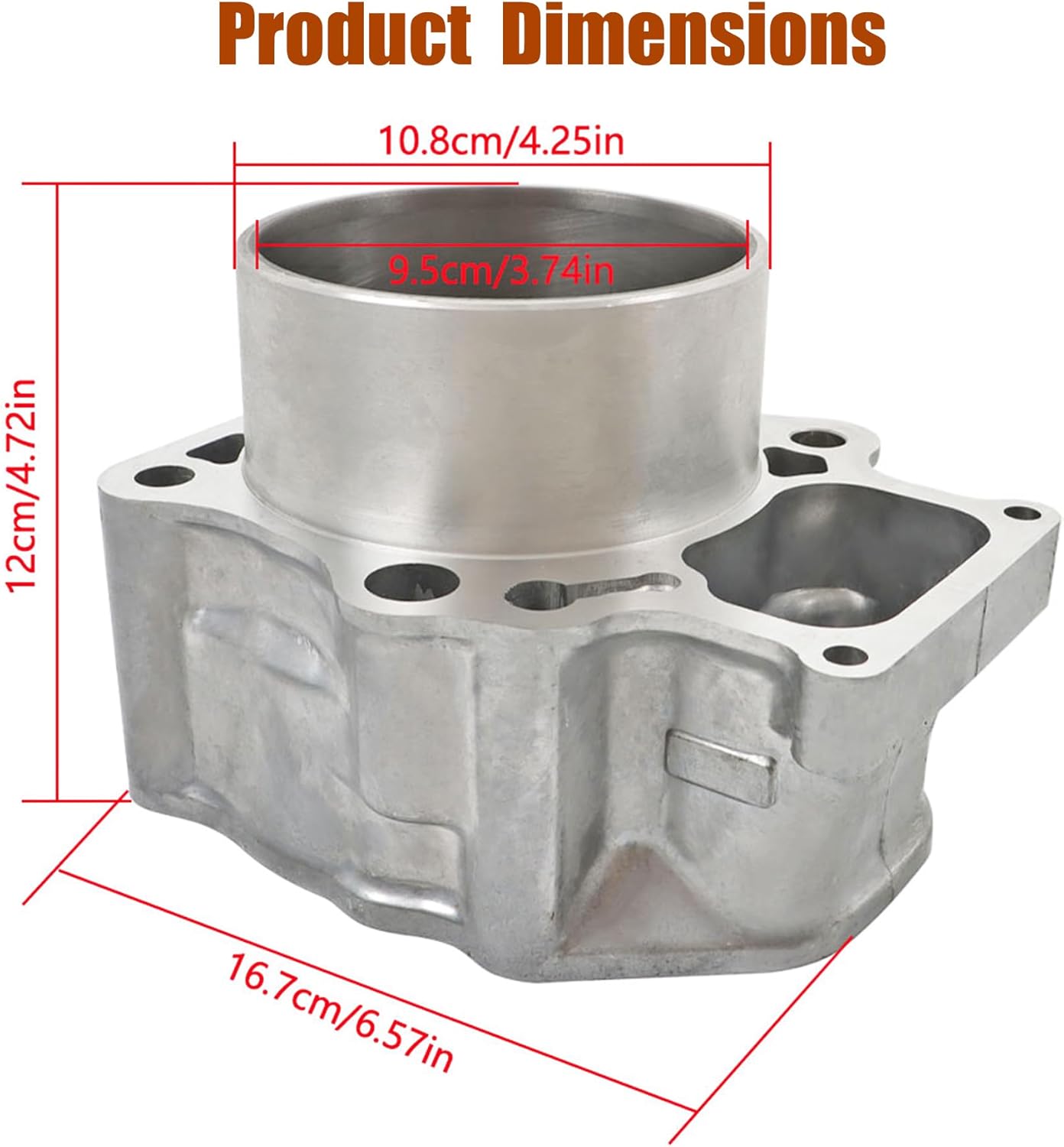 GXYWADY Engine Cylinder Piston Top End Repair Kit Replacement for Honda Foreman 500 TRX520 2020-2024, Foreman 500 2021-2023, Pioneer 520 SXS520 2021-2022