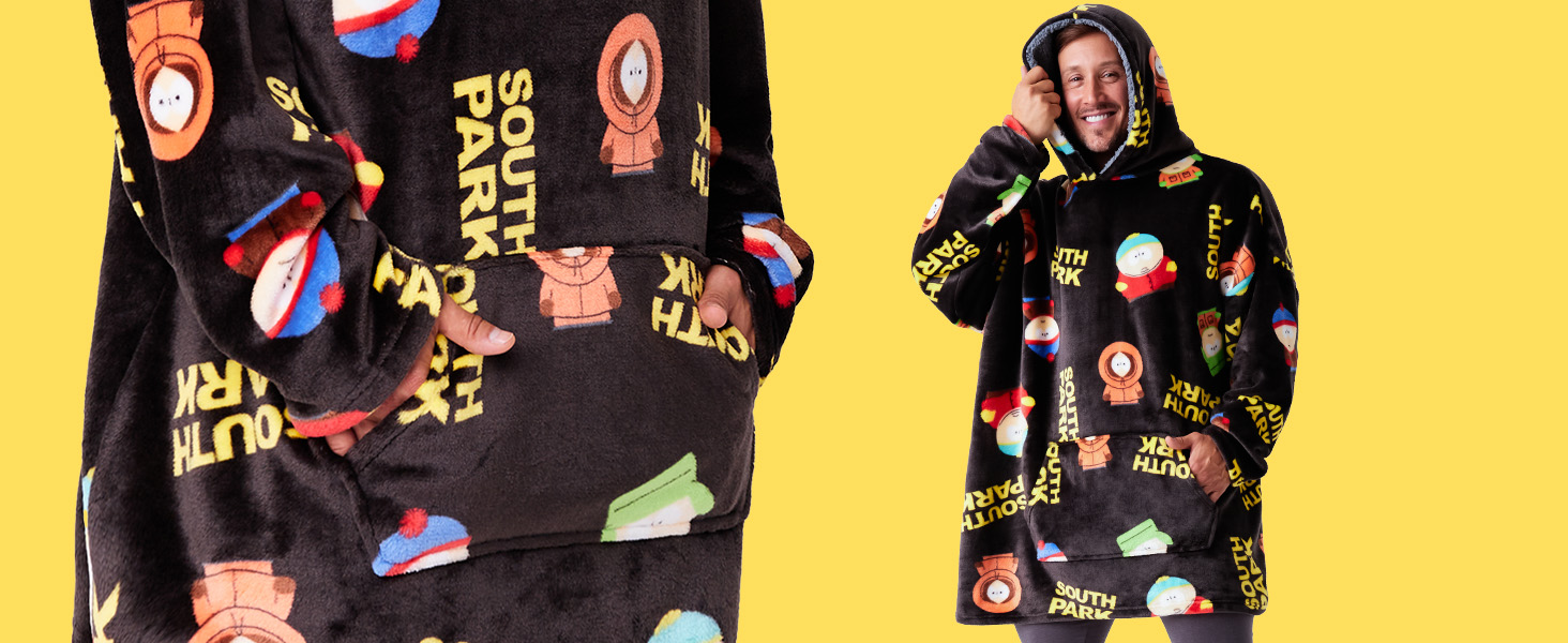 Plaid Poncho Call Of Duty Homme Ado - Polaire Avec Capuche Sherpa, Taille Unique Oversize