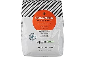 Amazon Fresh, Colombia Ground Coffee: A Premium Brew for the Daily Ritual