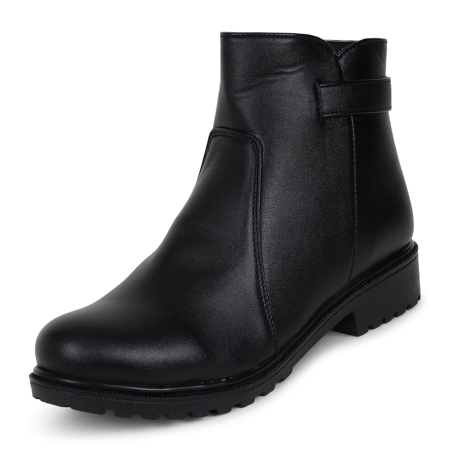 Women Stylish Boots with Zipper Closure, Durable Design, Comfortable Fit, Trendy Look for All Occasions