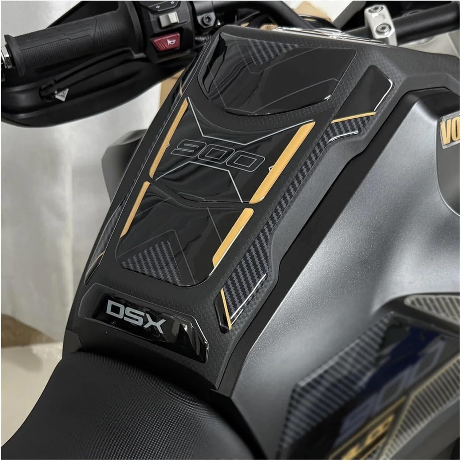 Motorcycle Tank Sticker Motorcycle Accessories Tank Pad 3D Epoxy Resin Sticker Protection Kit for Voge Valico 900DSX DSX900 DS900X 2024.