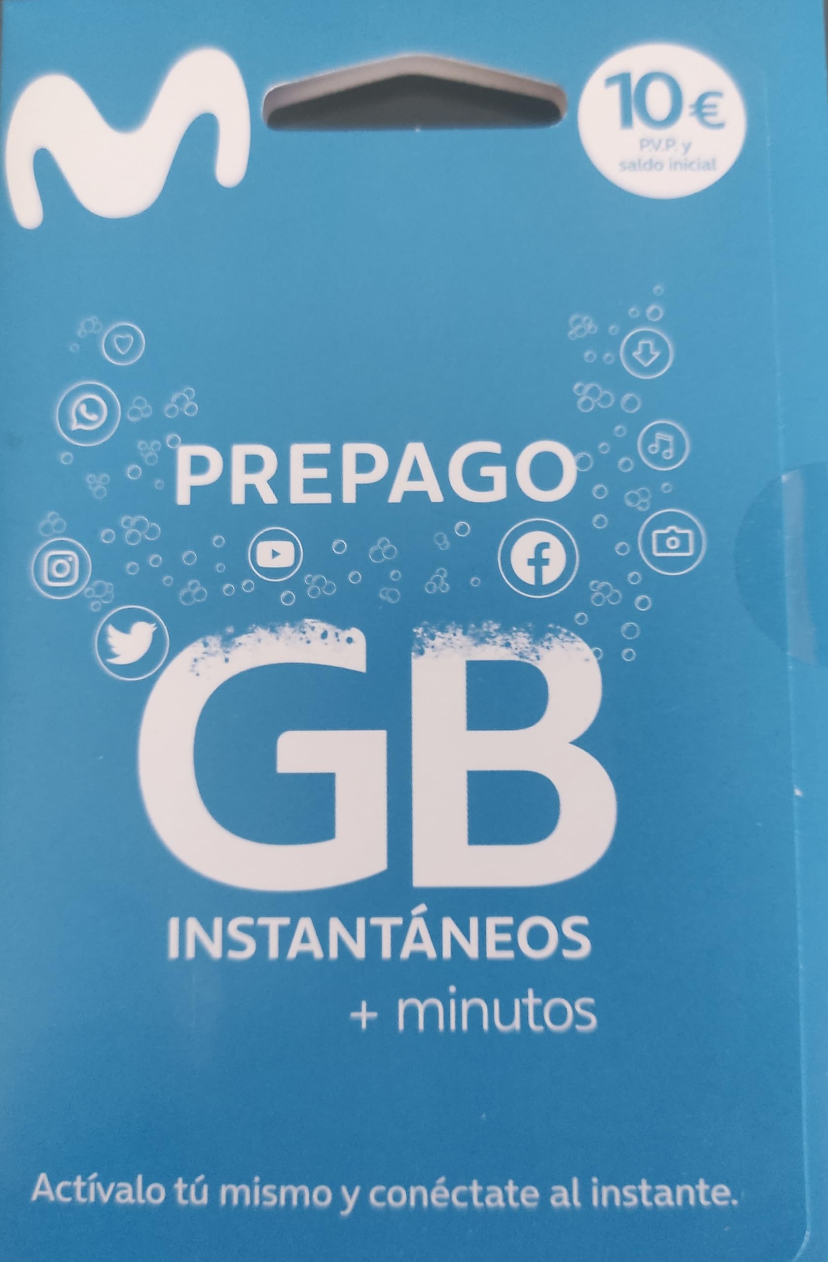 Movistar Prepay Sim Card with €10 Credit Amazon.co.uk Electronics