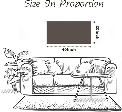 Miniatura 5 de Arte de pared de madera enmarcado en el océano arte de pintura costera de 40 x 20 pulgadas, decoración de velas, puesta de sol, paisaje marino,