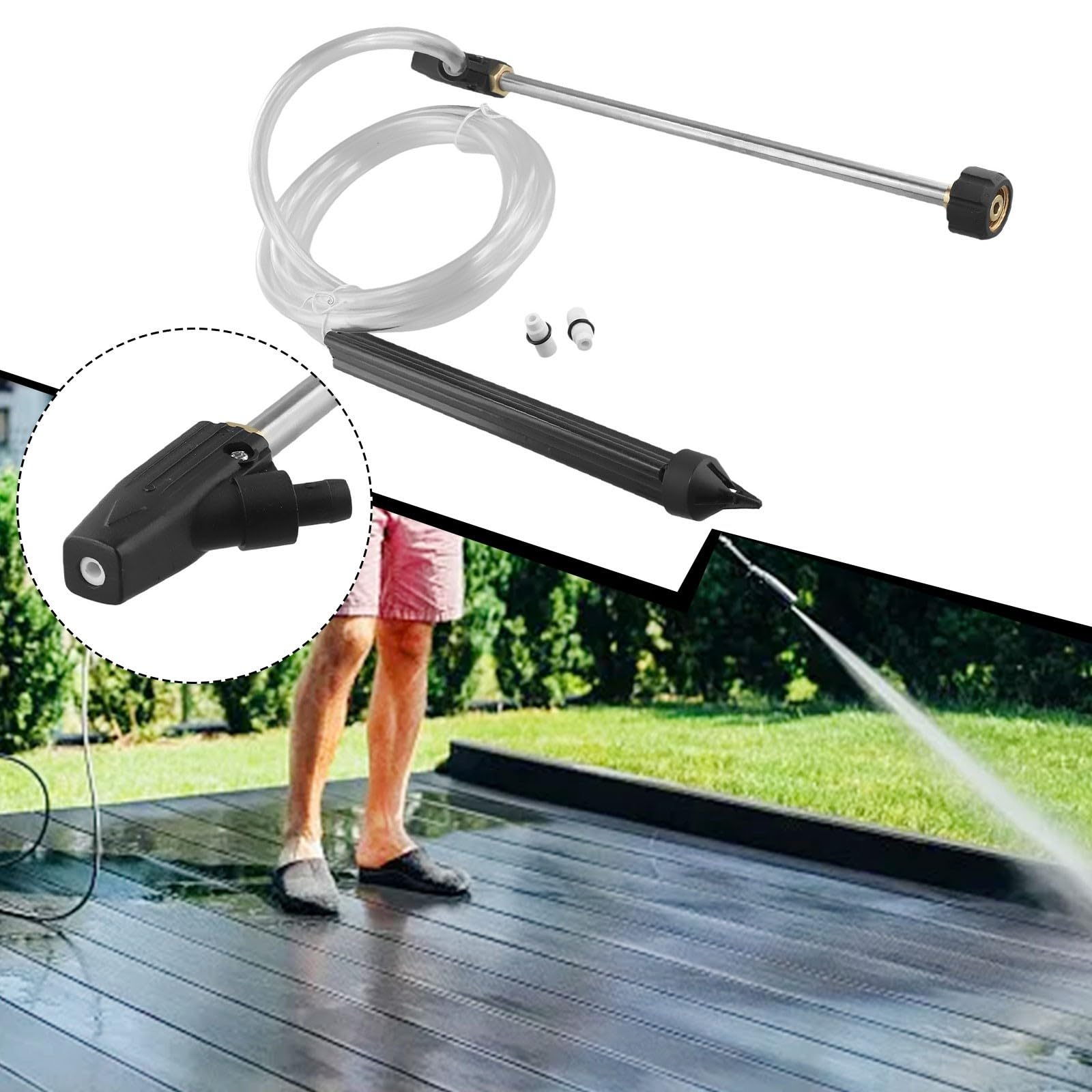 Kit de chorro de arena y chorro de arena de alta presión para Kar-cher HD HDS, lavadora a presión de chorro de arena para LANCE