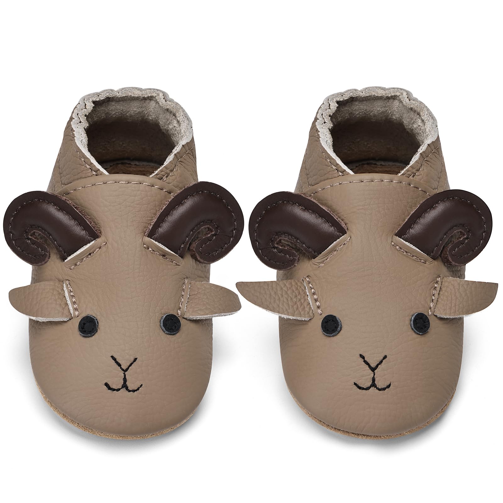 IceUnicorn Krabbelschuhe Baby Lauflernschuhe Jungen Weiche Leder Babyschuhe Kleinkind Lederschuhe mädchen Babyhausschuhe