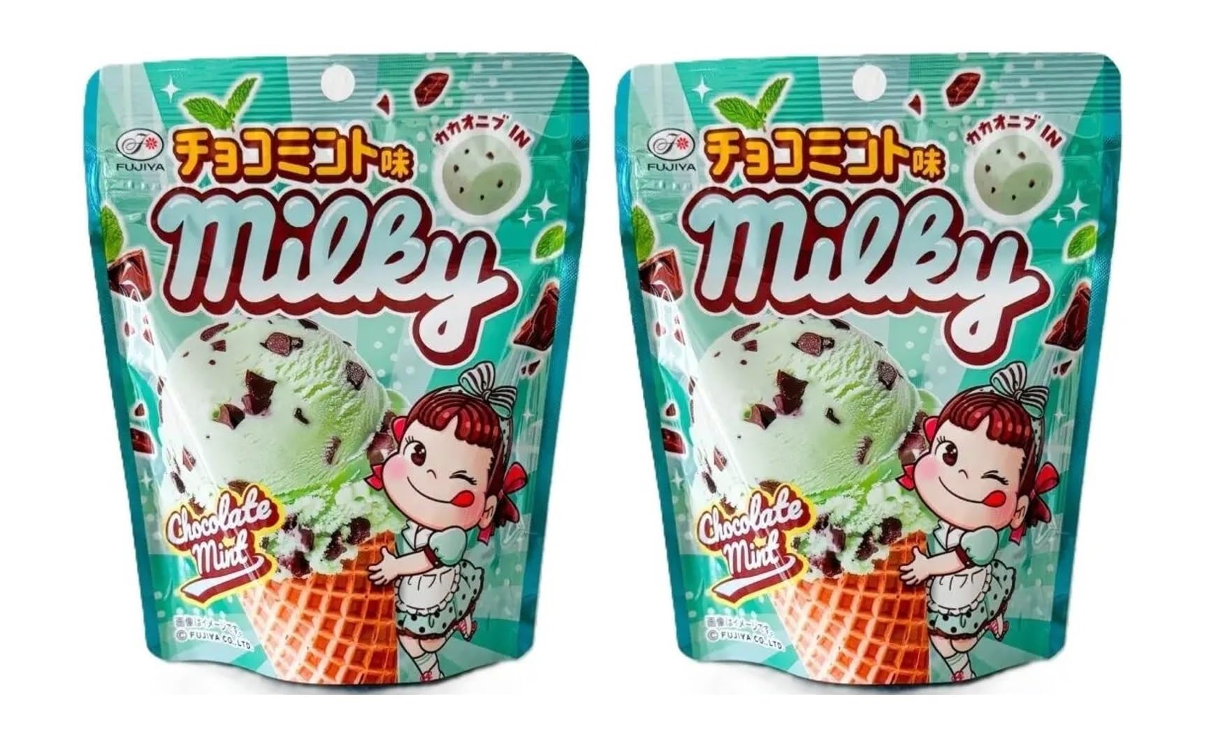 Samurai Japan Exclusive - Milky Chocolate Mint Flavor Candy (Pack