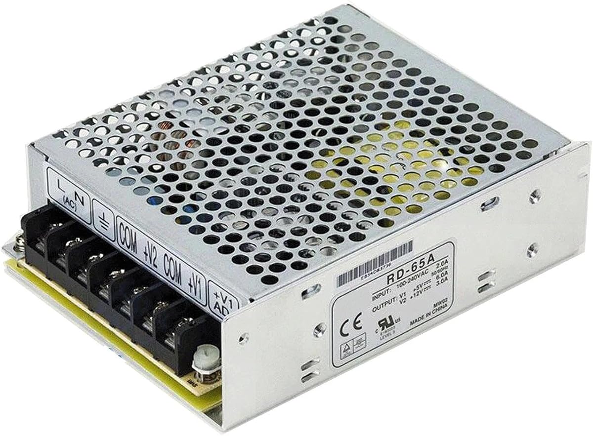 RD-65A 5V/12V Dual Output 66W Power Supply