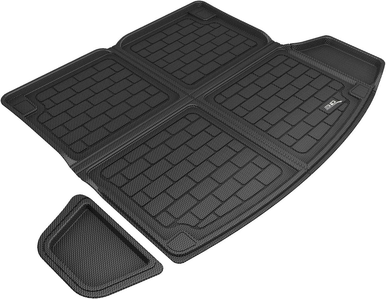 3D MAXpider Custom Fit Kagu Cargo Liner (Black) Compatible with Acura RDX 2019-2026 - Cargo Liner
