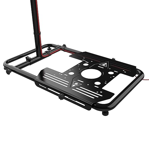 Vista 9 de Turtle Beach VelocityOne Universal Stand for Flight Simulation & Racing Simulation Accessories with adjustable height design, metal construction