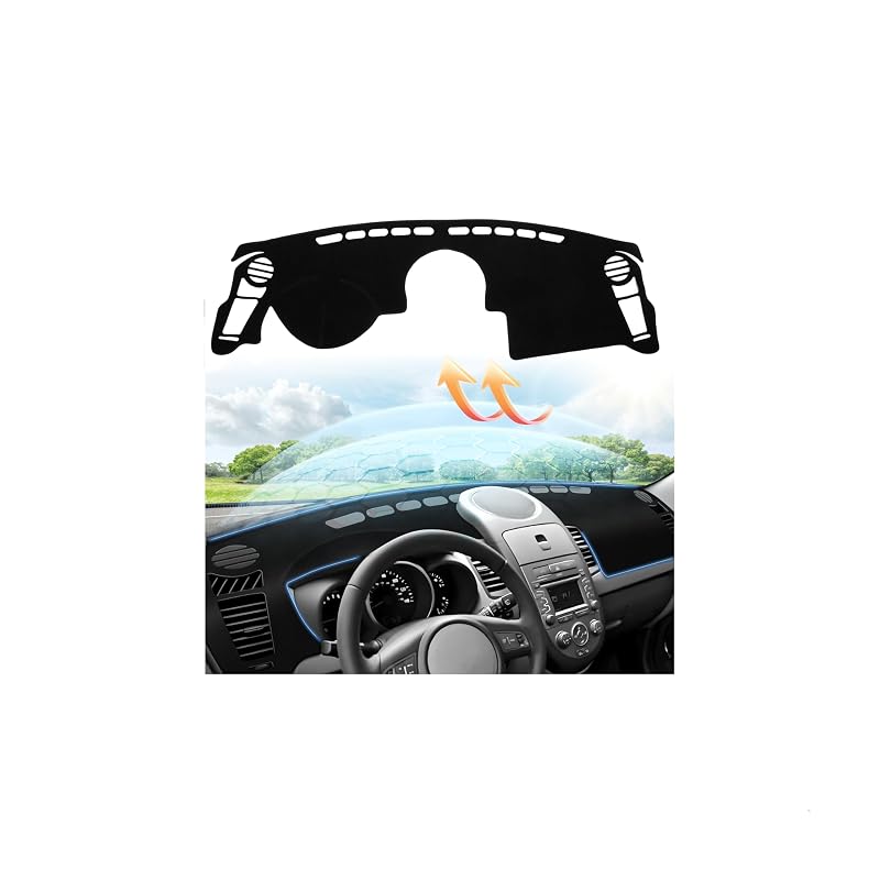 Capa para Painel Kia Soul 2010 a 2013 em suede CARTIST