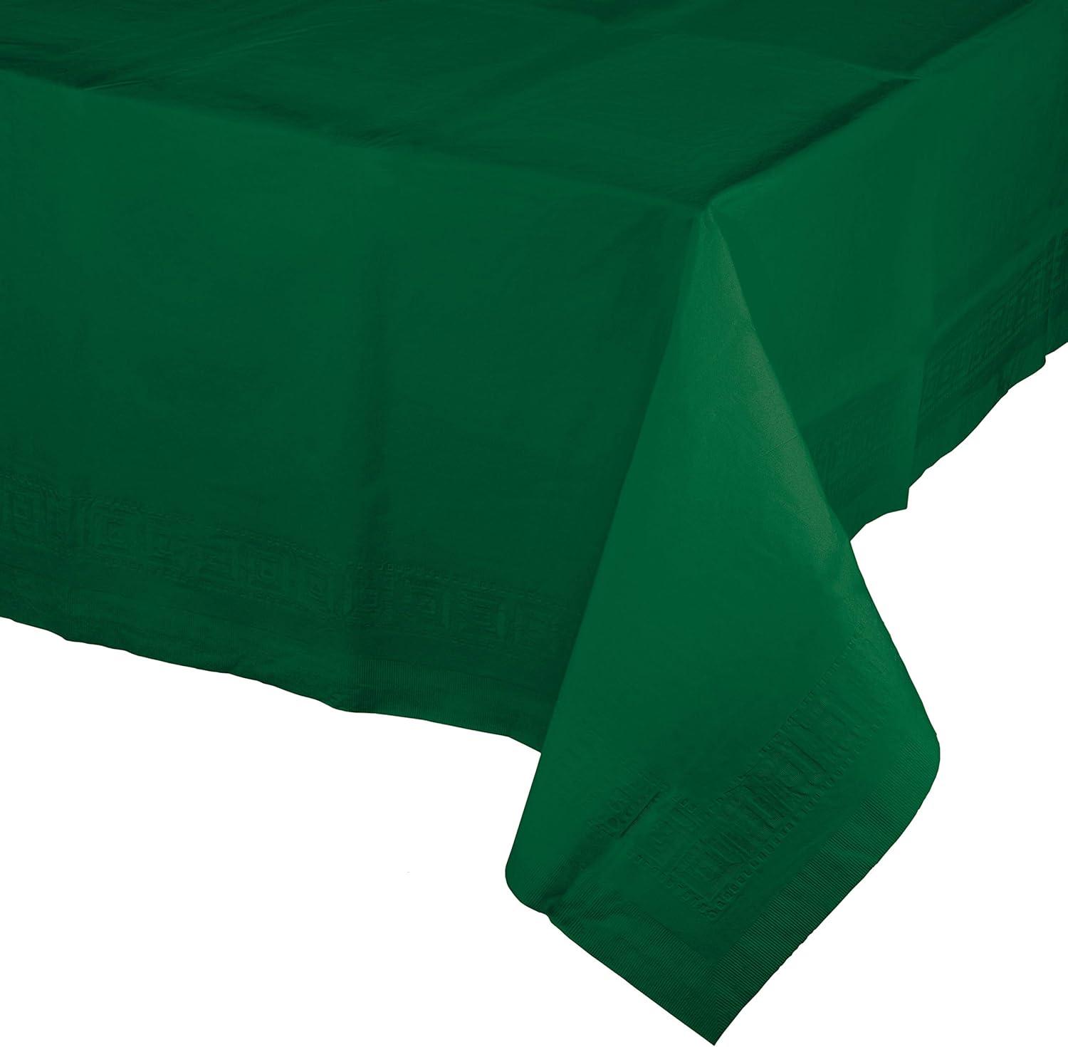 Hunter Green Paper Tablecloths, 3 ct Home & Kitchen