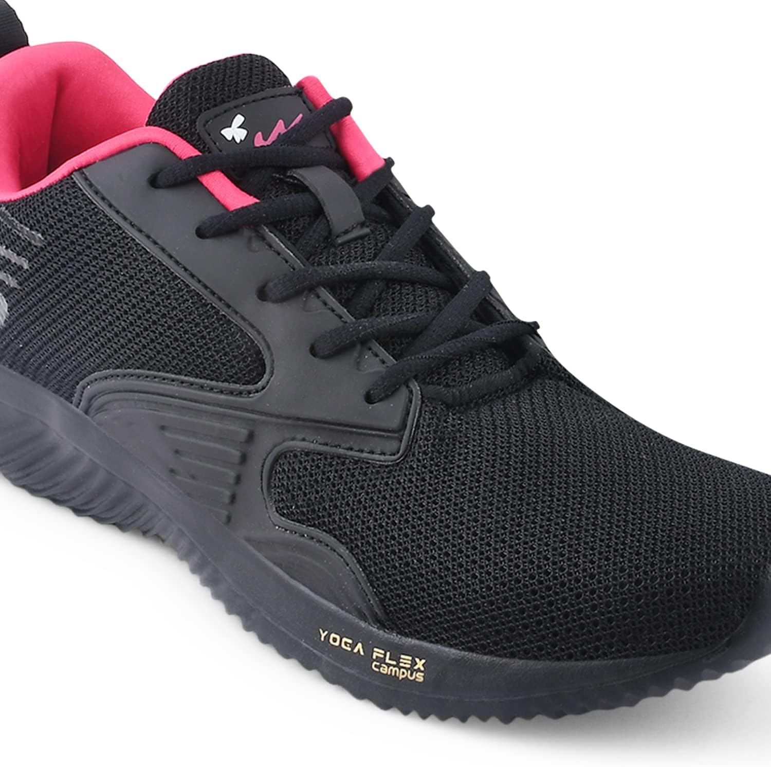 NOOR PLUS Black Women's Running Shoes image 4