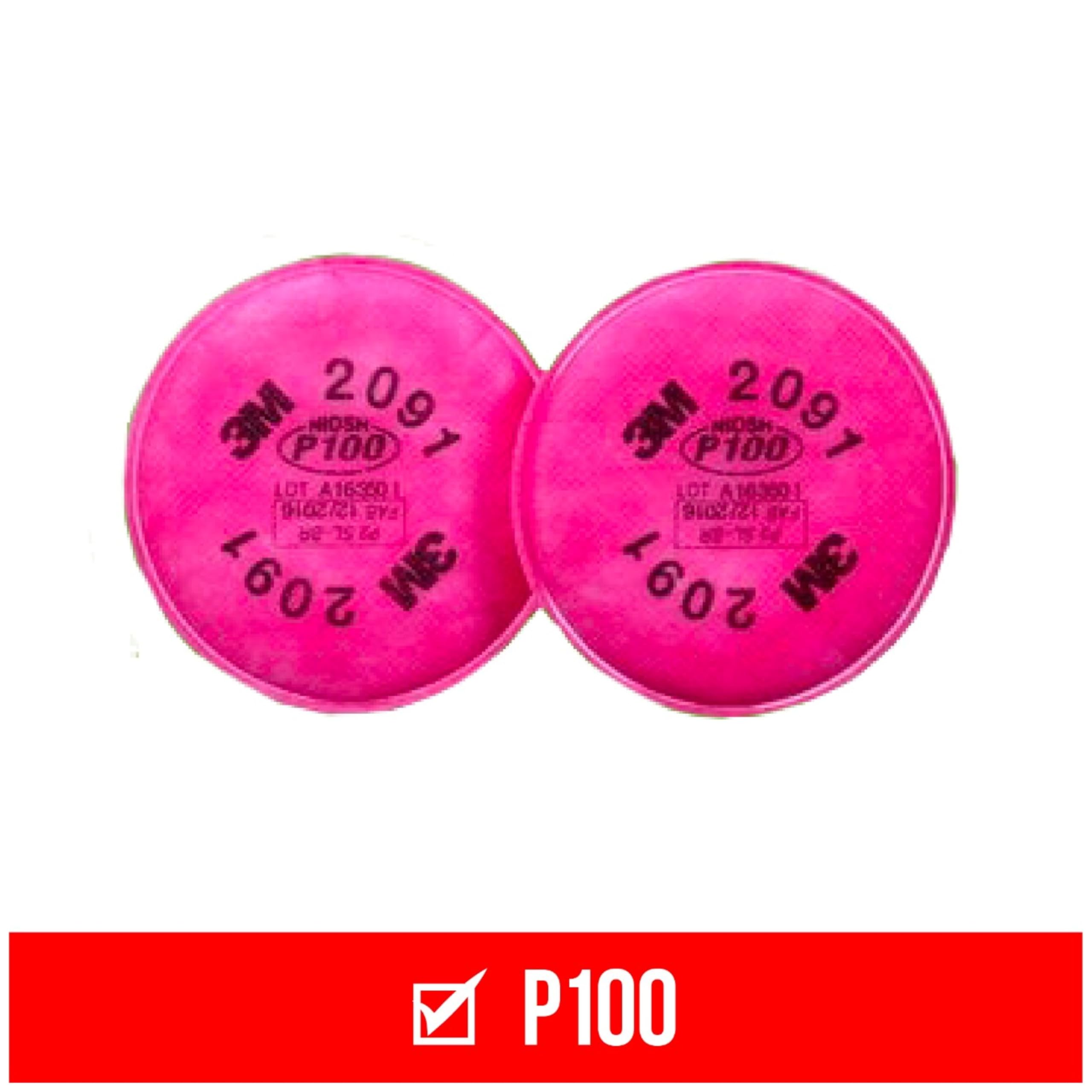 Amazon.com: 3M particulate filters P100 #2091/07000 , Pink, One