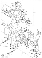 Vista 6 de Kit de resorte de retorno de pedal de freno, adecuado para Yamaha Drive 2012 en adelante carrito de golf OEM # JW8-F7316-00-00 JW8-F7426-00-00