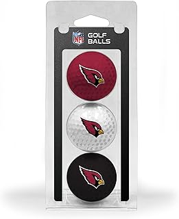 Team Golf NFL Regulation Size Golf Balls, 3 Pack, Full Color Durable Team Imprint