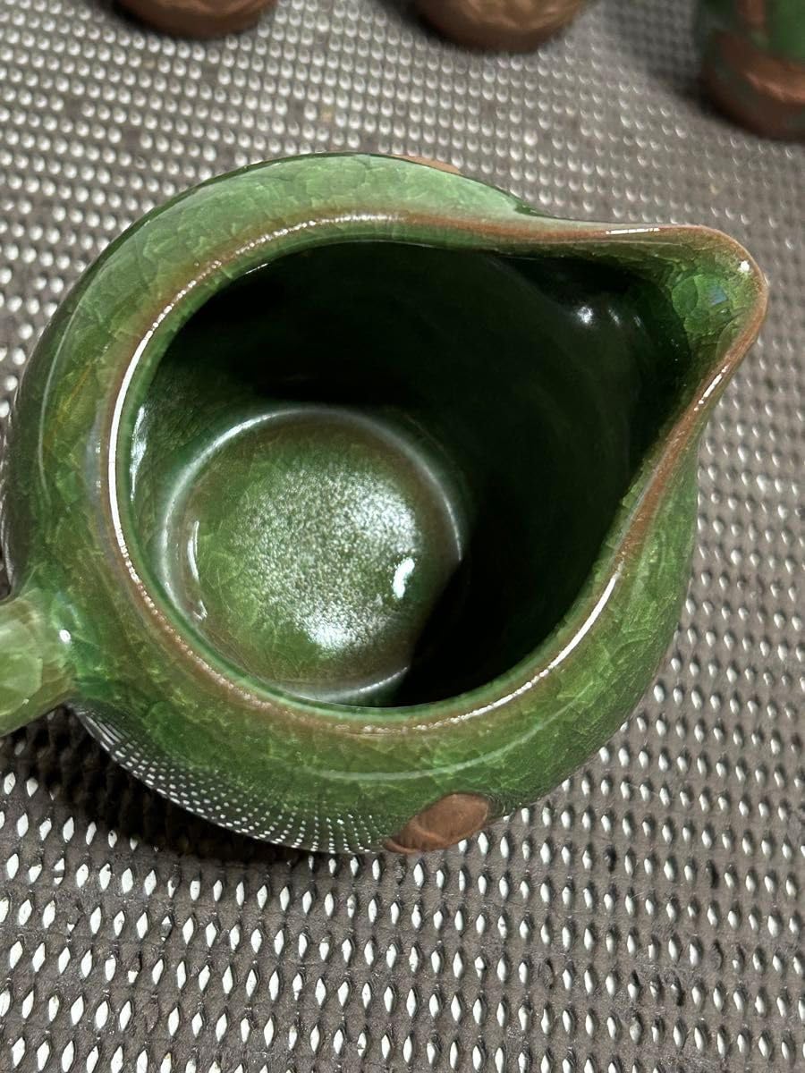 湯飲み12個と急須のセット 幹山精製 木箱付き 湯飲み12個と急須の