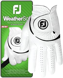 FootJoy Men's WeatherSof Golf Glove: World's #1 Selling, All-Weather Grip, Durability & Soft Feel
