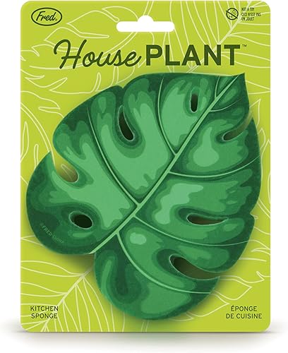 Miniatura 5 de Genuine Fred, House Plant, esponja de cocina Monstera Leaf, multicolor