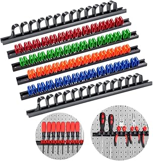 3-H Screwdriver Organizer,Tool Holder,Tool Organizer Wall Mount for Wrench Plier Screwdriver Organization