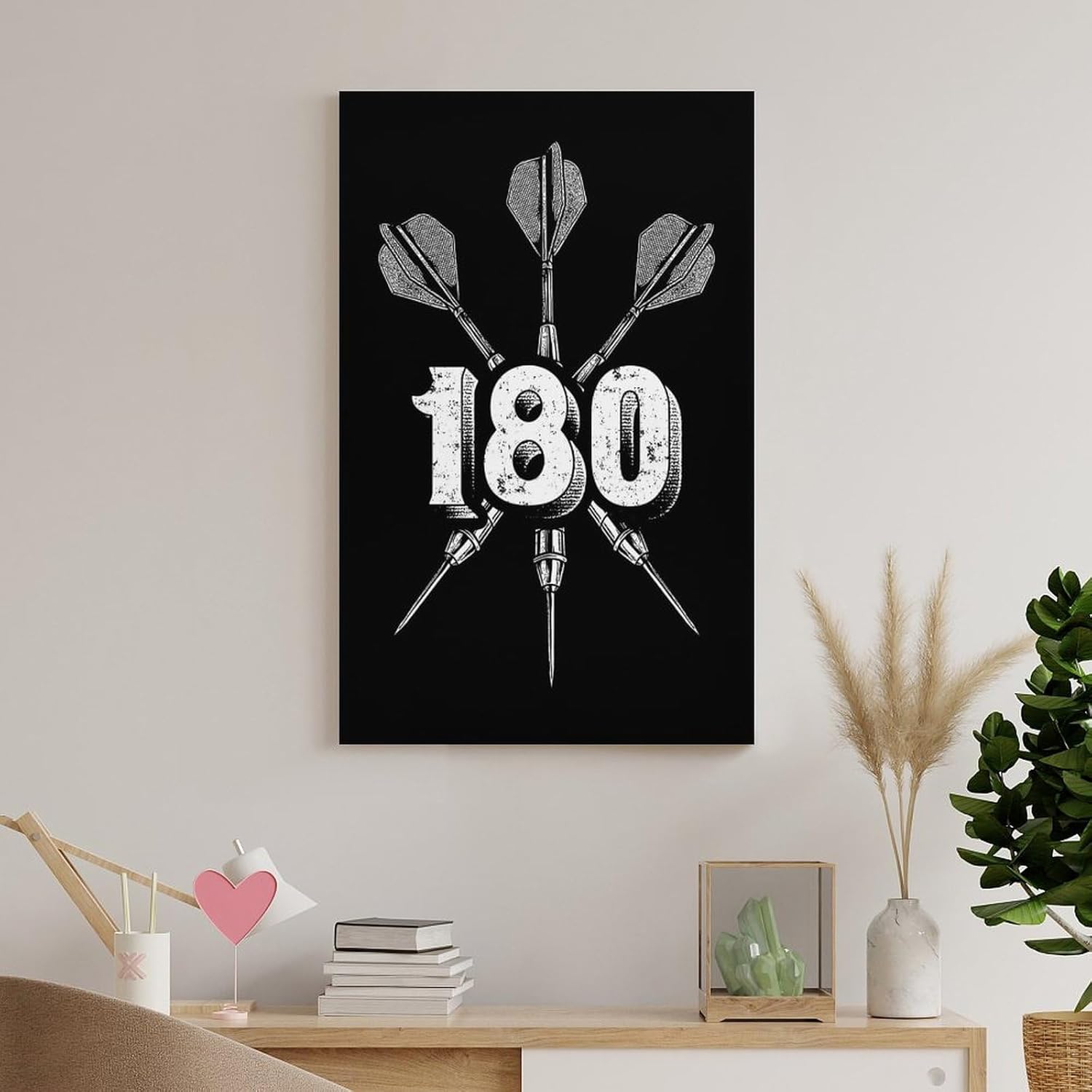 Darts 180 Arrows Darts Canvas Printing Modern Art Poster Wall Art Are Used For Room Aesthetics And Decoration 24x36inch(60x90cm)