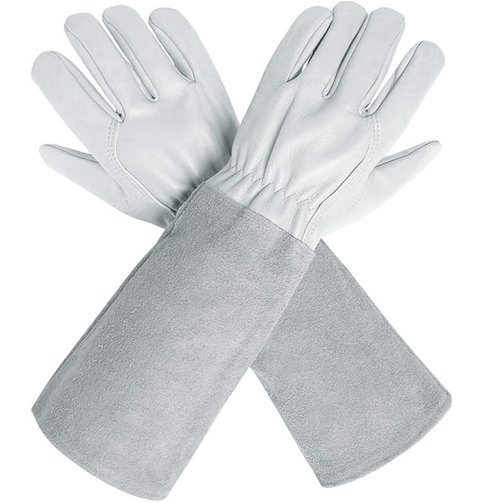 1 paire de gants jardinage en cuir pour Homme et Femme
