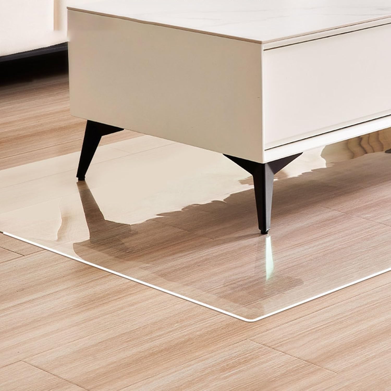 Computer Chair Mat for Carpet Office Chair Floor Protector Transparent Floor Mats Wood Clear Chair Mat for Hard Floors Easy to Clean for Dining Room Table Home Office (Size : 90 * 180cm*2mm)