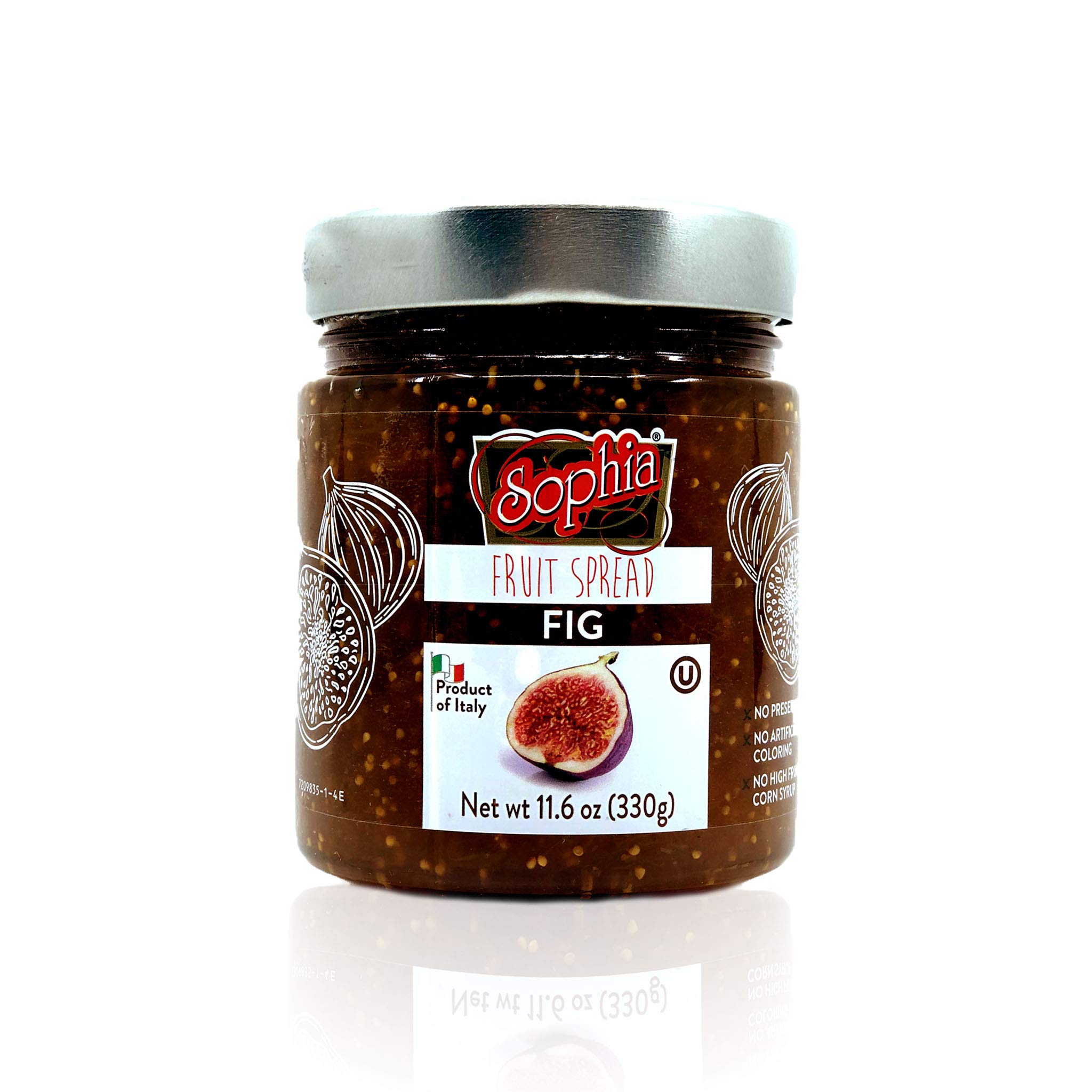 Sophia Fruit Spread - Fig Preserves 11.6oz (4-pack)