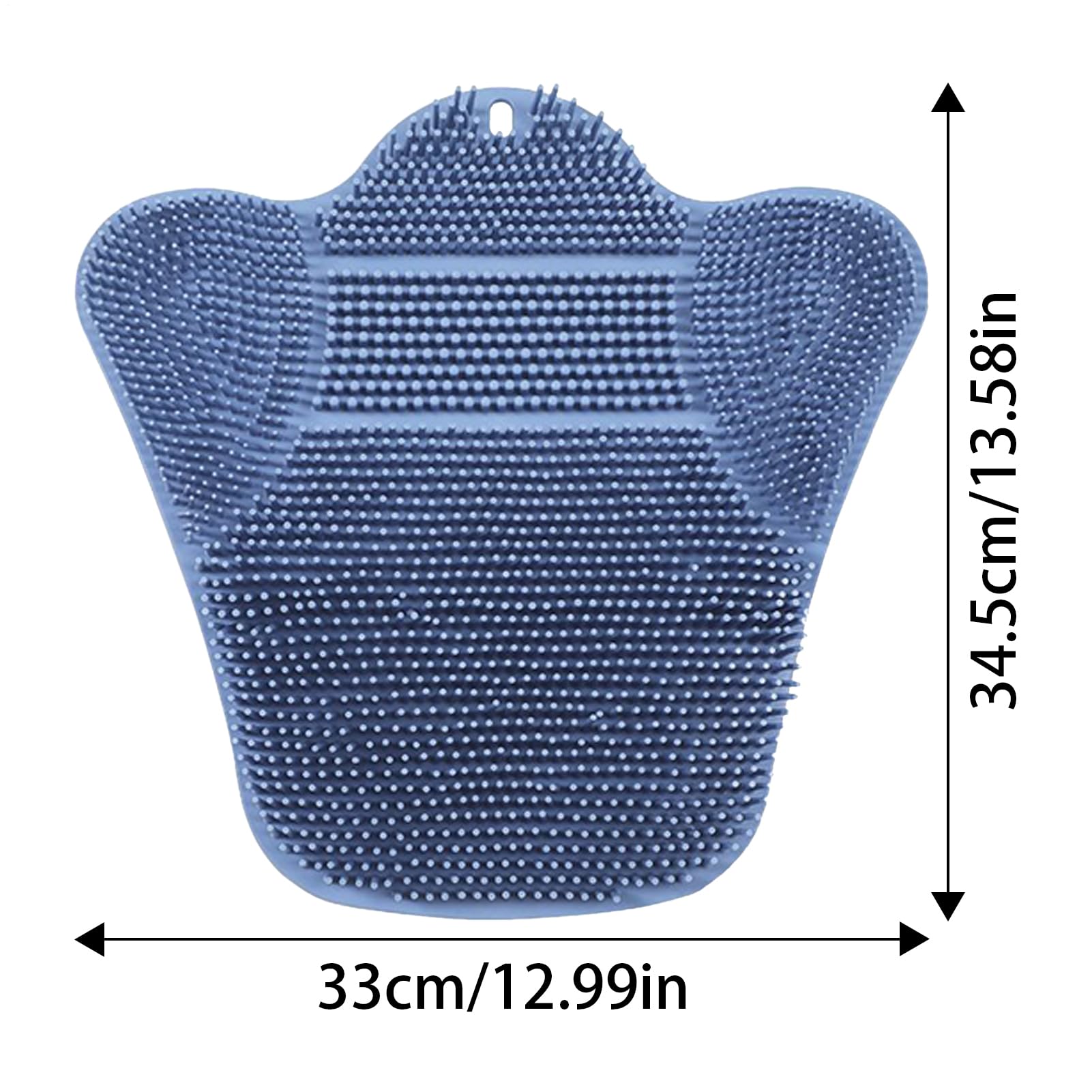 Tapis Exfoliant Pieds Douche | Gommage Dos Lave Pieds pour Douche | Support Murale à Ventouse pour Accessoires de Nettoyage du Talon et du Dos et de Bain pour Baignoire et Appartement