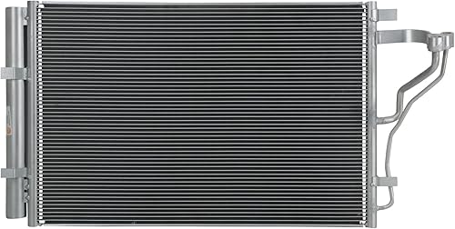 TRQ Aire acondicionado Condensador AC Compatible con 2014 Kia Forte Forte Forte Koup Forte5