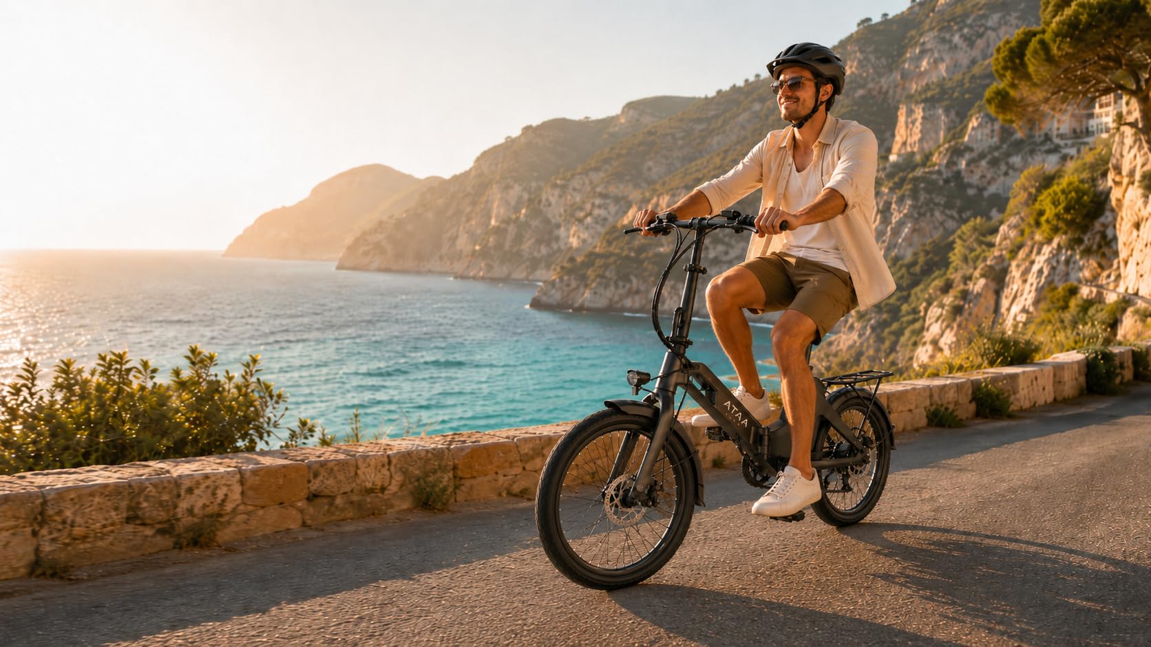 ATAA Vélo électrique pliable Bike City L 250 W, 20 pouces 36 V